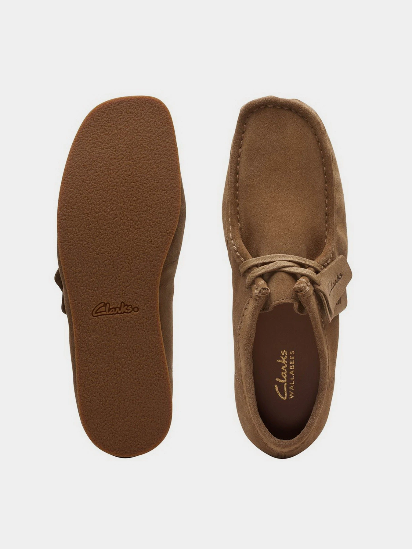 Черевики та чоботи Clarks Wallabee EVO Suede модель 26172821 Черевики та чоботи Clarks Wallabee EVO Suede модель 26172821 Фото