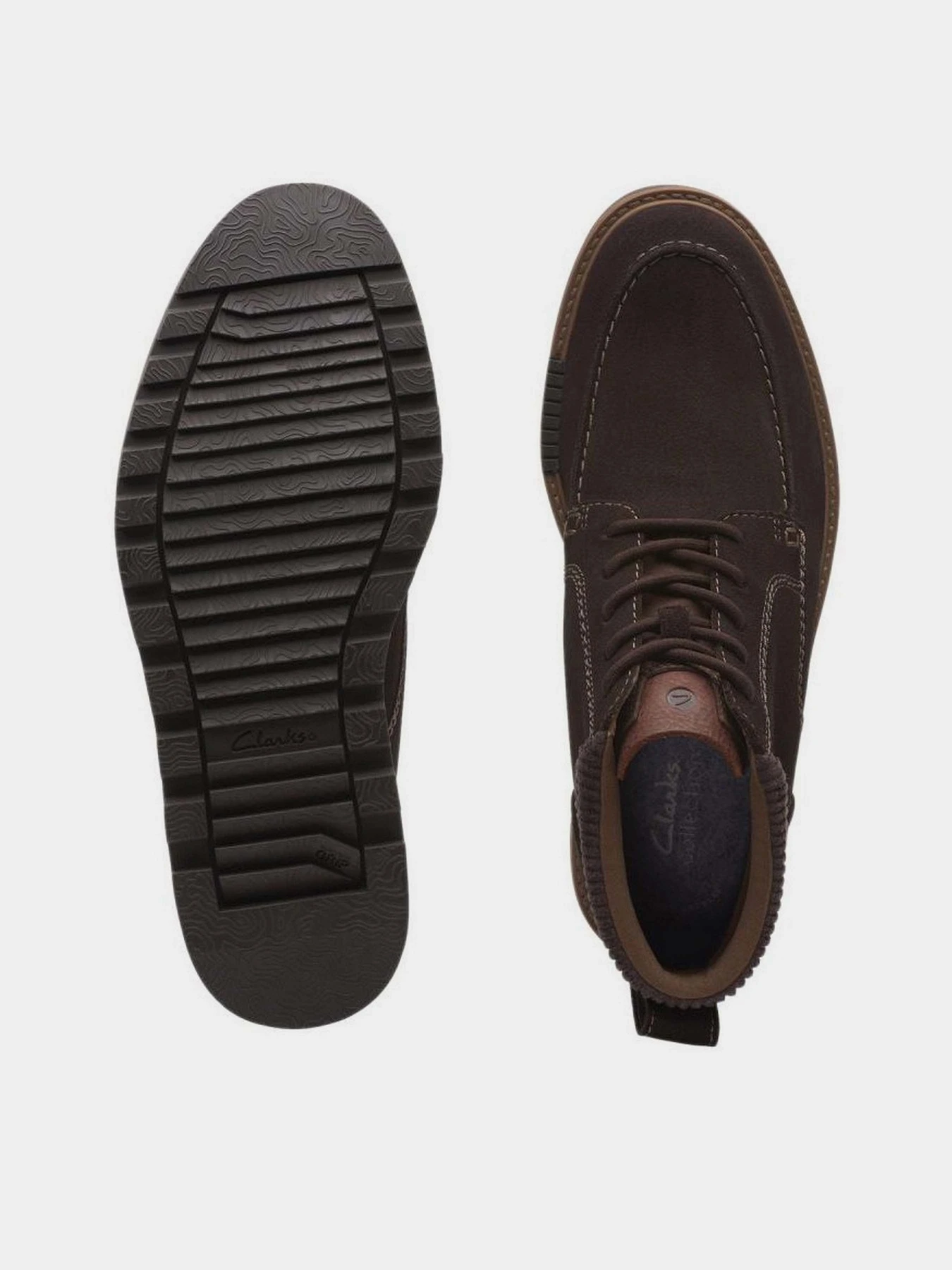 Ботинки и сапоги Clarks Barnes Mid модель 26167565 Ботинки и сапоги Clarks Barnes Mid модель 26167565 Фото