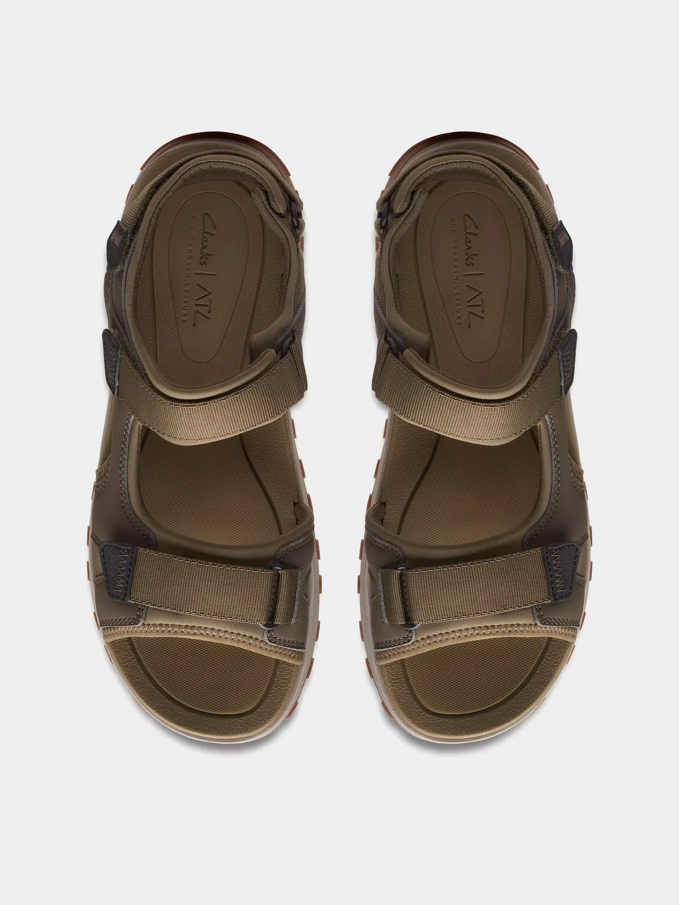 Сандалії Clarks ATL Trek Sun - Olive Combi модель 26170322 Сандалії Clarks ATL Trek Sun - Olive Combi модель 26170322 Фото