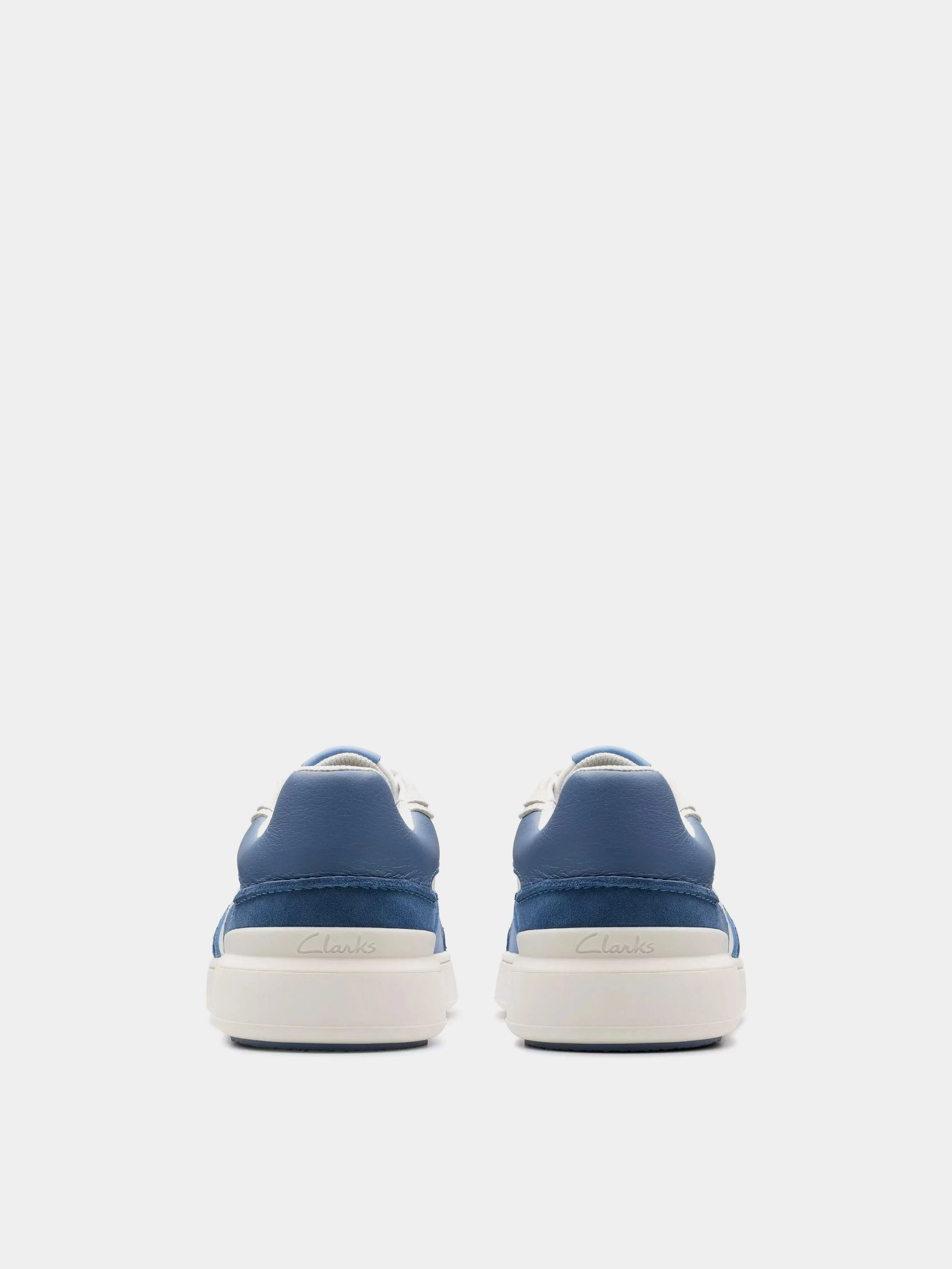 Замшеві Чоловічі Кеди низькі Clarks Court Lite Race Light фото 3