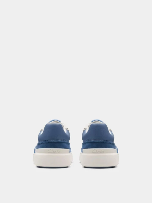 Замшеві Чоловічі Кеди низькі Clarks Court Lite Race Light фото 3