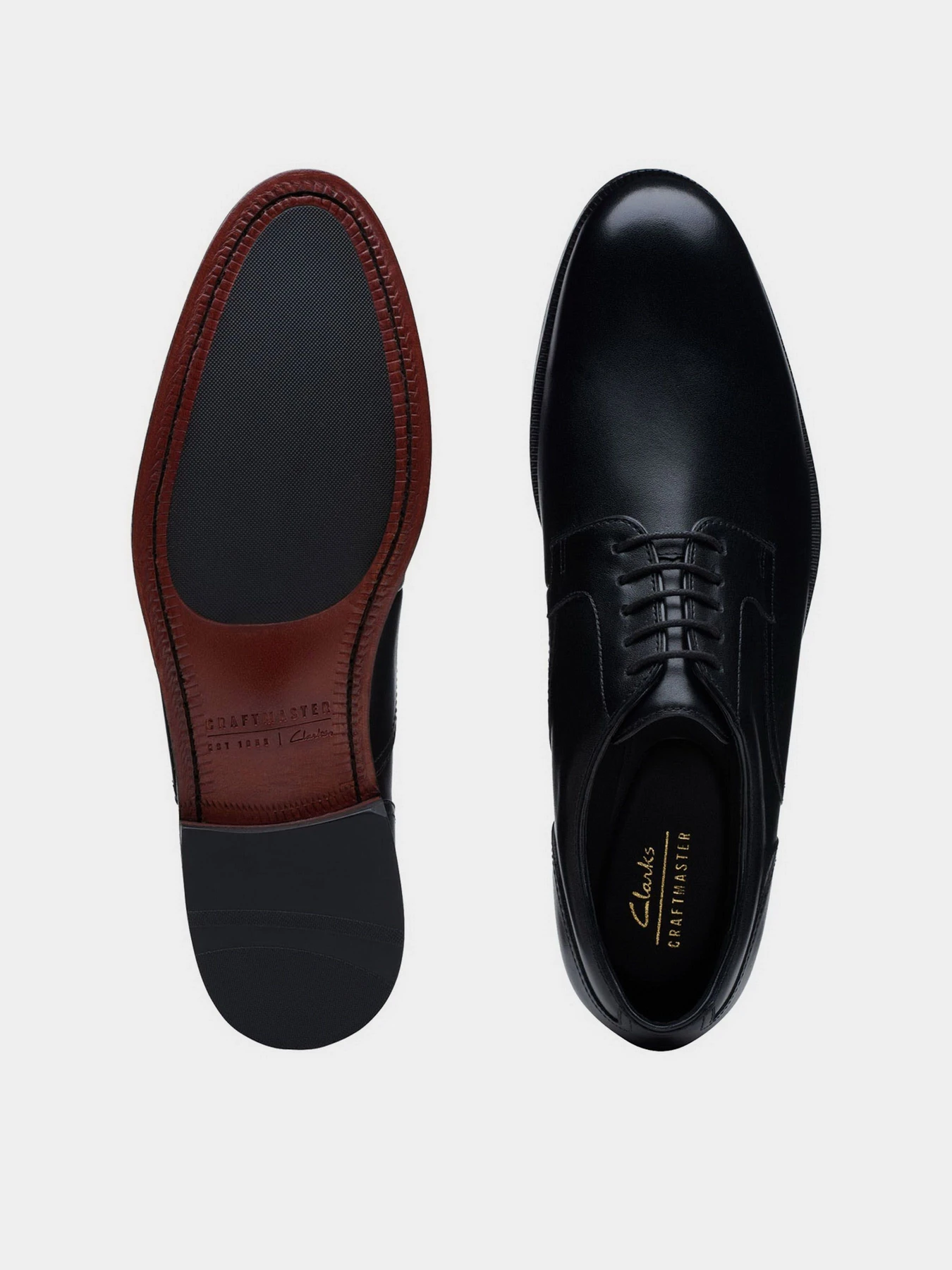 Туфли и лоферы Clarks Craftdean Lace модель 26169179 Туфли и лоферы Clarks Craftdean Lace модель 26169179 Фото