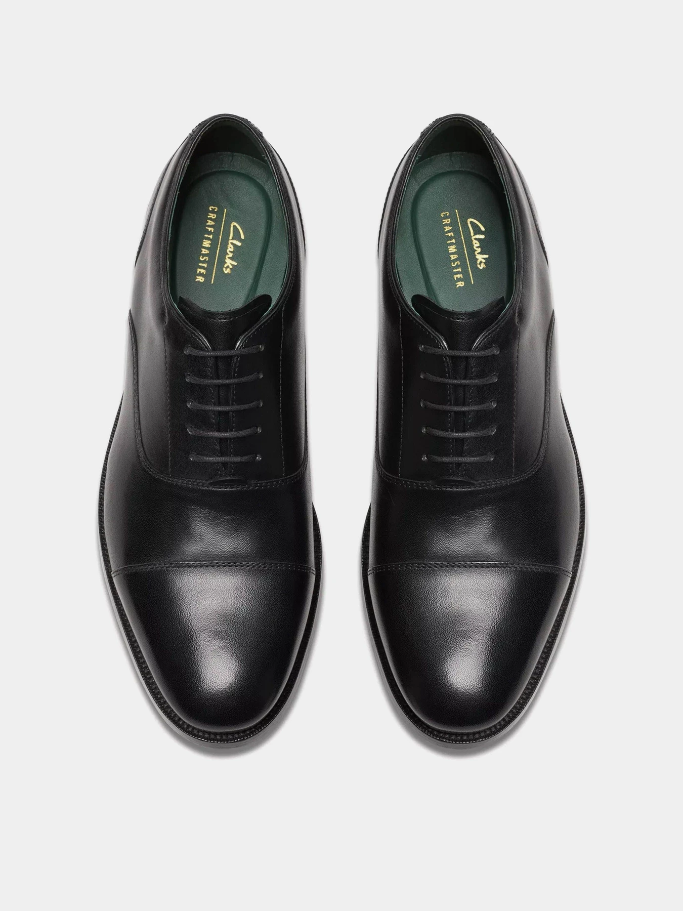 Туфли и лоферы Clarks Craft James Cap модель 26178572 Фото