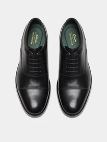 Туфли и лоферы Clarks Craft James Cap модель 26178572 Фото