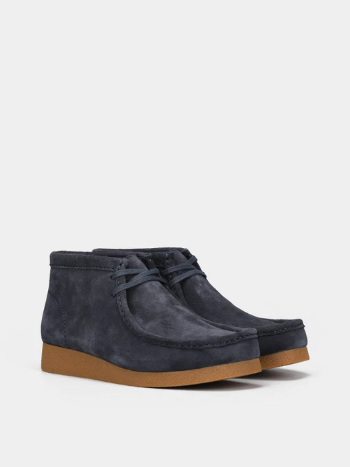 Замшеві Чоловічі Черевики Clarks Wallabee Evo фото 3