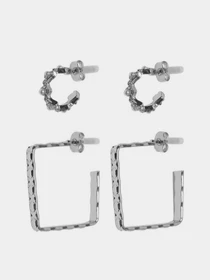Серьги-гвоздики Only модель 15328093_Silver Фото