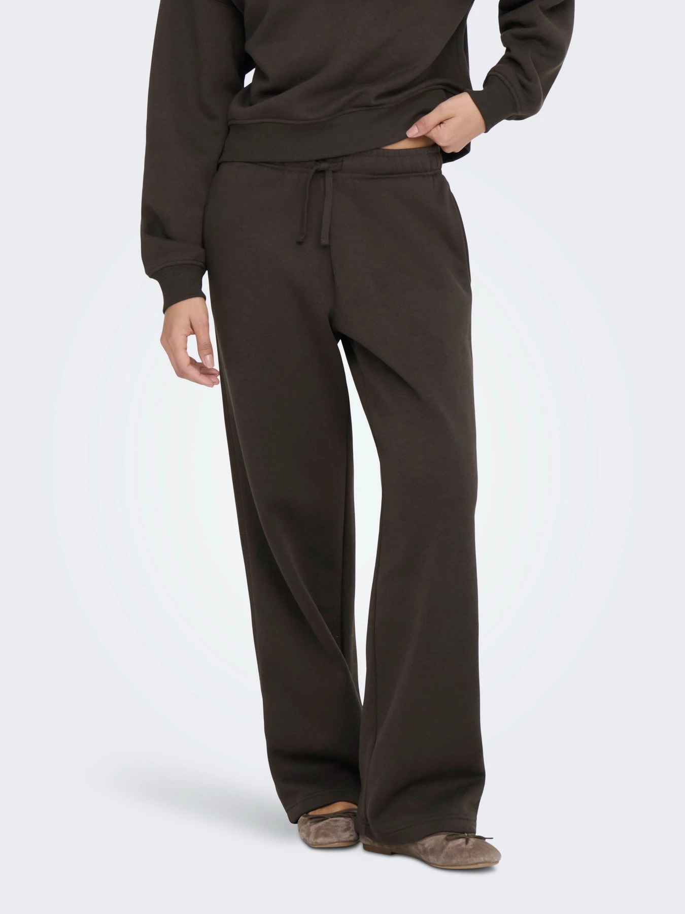Штани Only BEST STRAIGHT PANT SWT модель 15338734_Chocolate Torte Фото