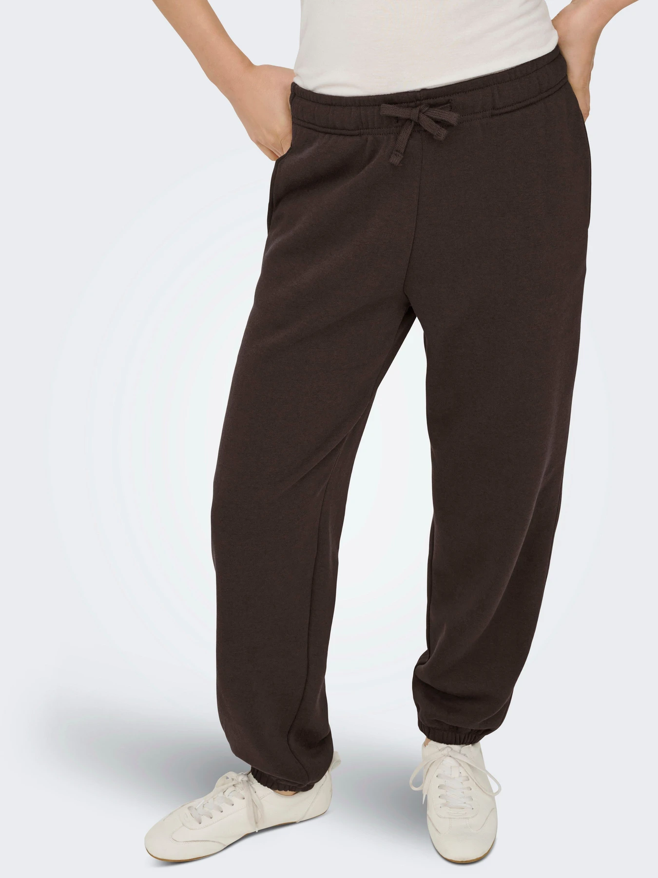 Штани Only BEST CUFF PANT SWT модель 15357504_Chocolate Torte Фото