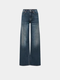 Джинсы Only MADISON BLUSH HW WIDE DNM модель 15363244_Dark Blue Denim Фото