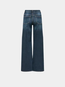 Джинсы Only MADISON BLUSH HW WIDE DNM модель 15363244_Dark Blue Denim Фото