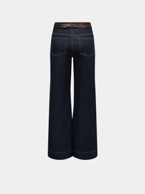 Джинсы Only MADISON BLUSH HW WD SCF DNM модель 15379805_Dark Blue Denim Фото