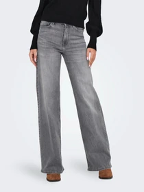 Джинсы Only MADISON BLUSH HW WID DNM модель 15299800_Light Grey Denim Фото