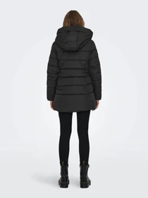 Куртки и дубленки Only LINA PUFFER COAT модель 15304782_Black Фото