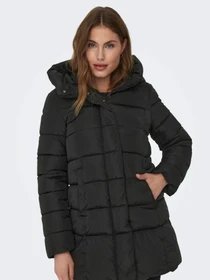 Куртки та дублянки Only LINA PUFFER COAT модель 15304782_Black Фото