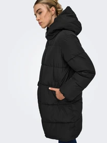 Куртки та дублянки Only JUTA PUFFER COAT модель 15381993_Black Фото