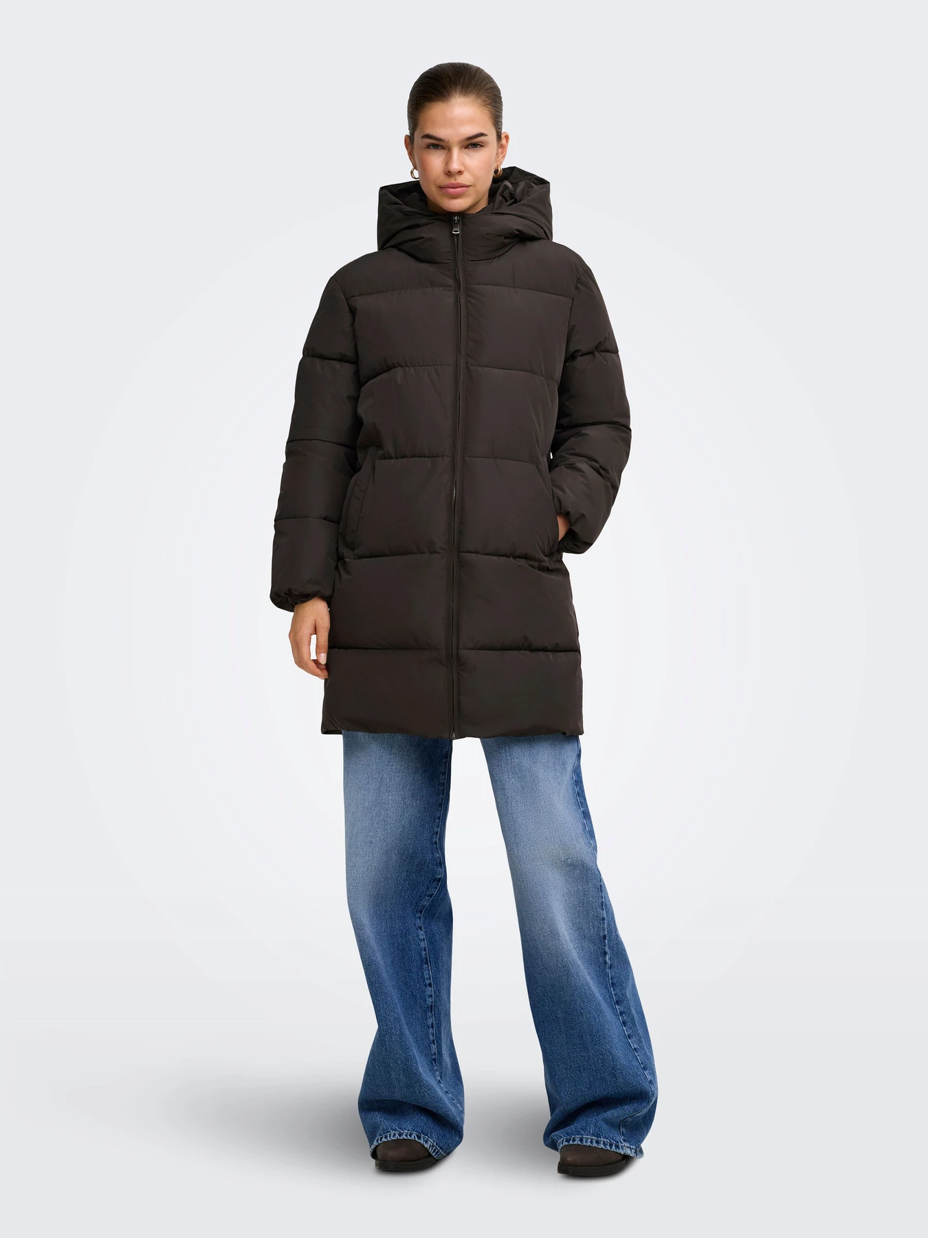 Куртки та дублянки Only JUTA PUFFER COAT модель 15381993_Chocolate Torte Фото