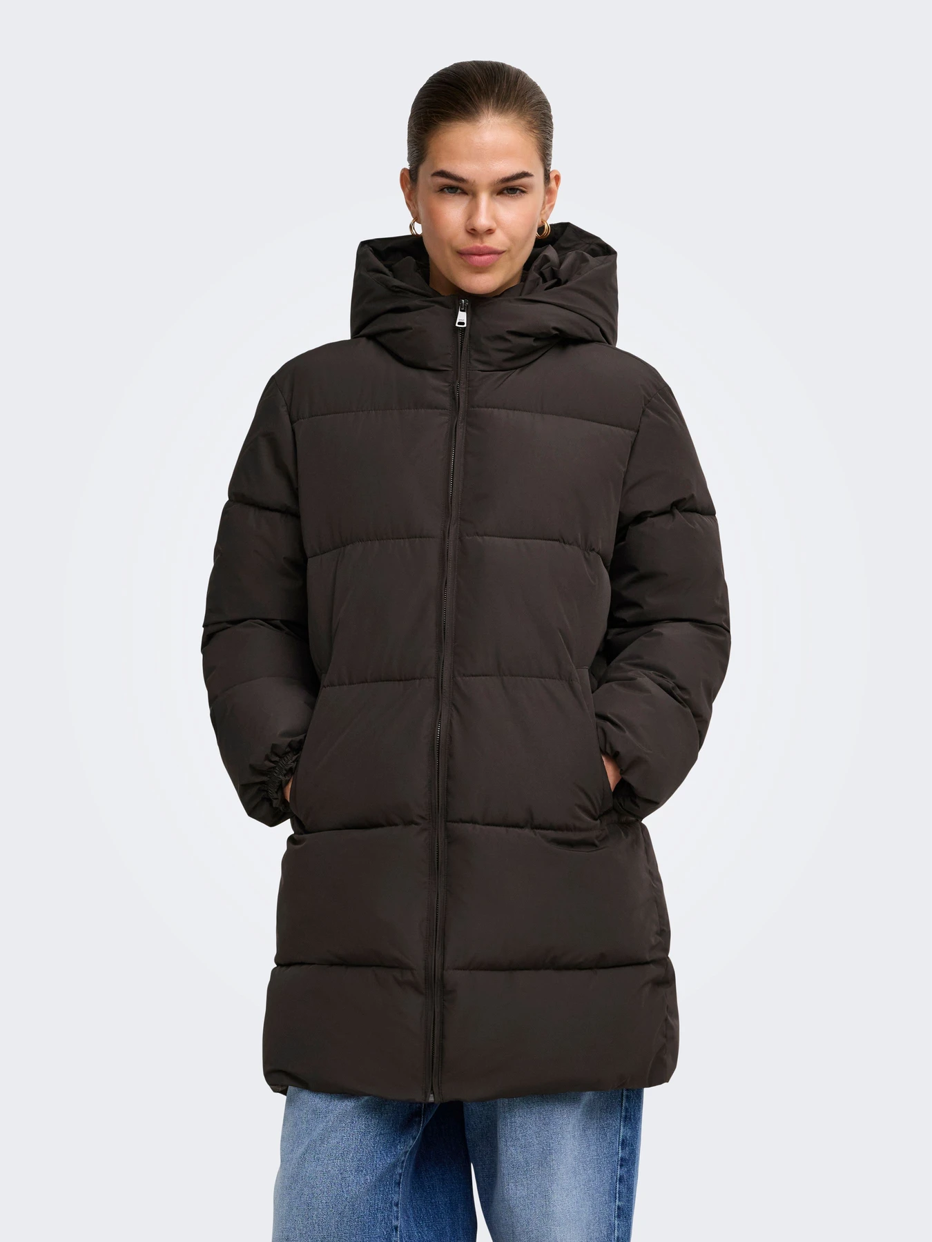 Куртки та дублянки Only JUTA PUFFER COAT модель 15381993_Chocolate Torte Фото