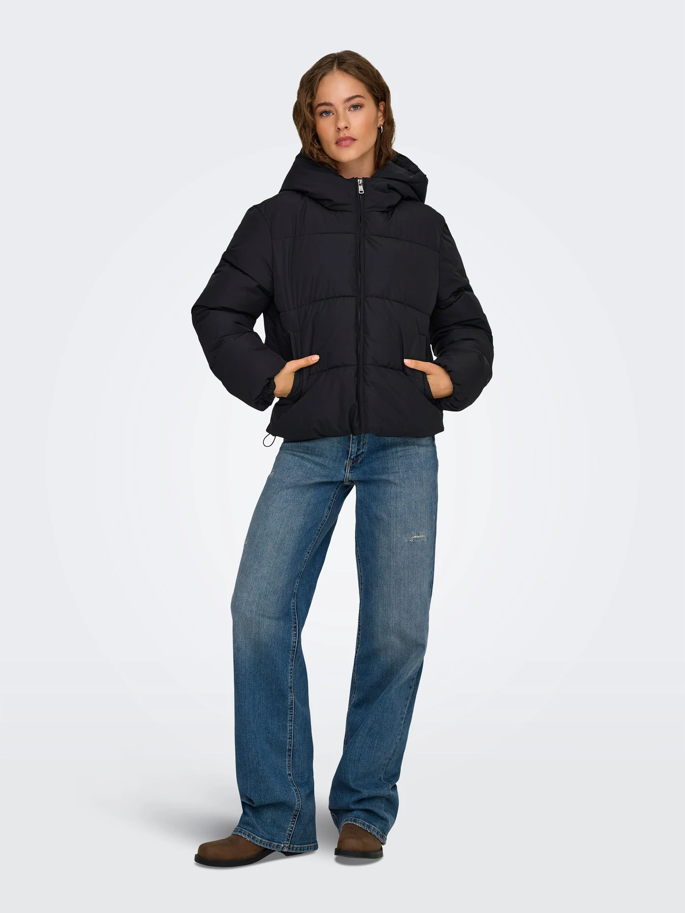 Куртки та дублянки Only JUTA SHORT PUFFER OTW модель 15365799_Black Фото