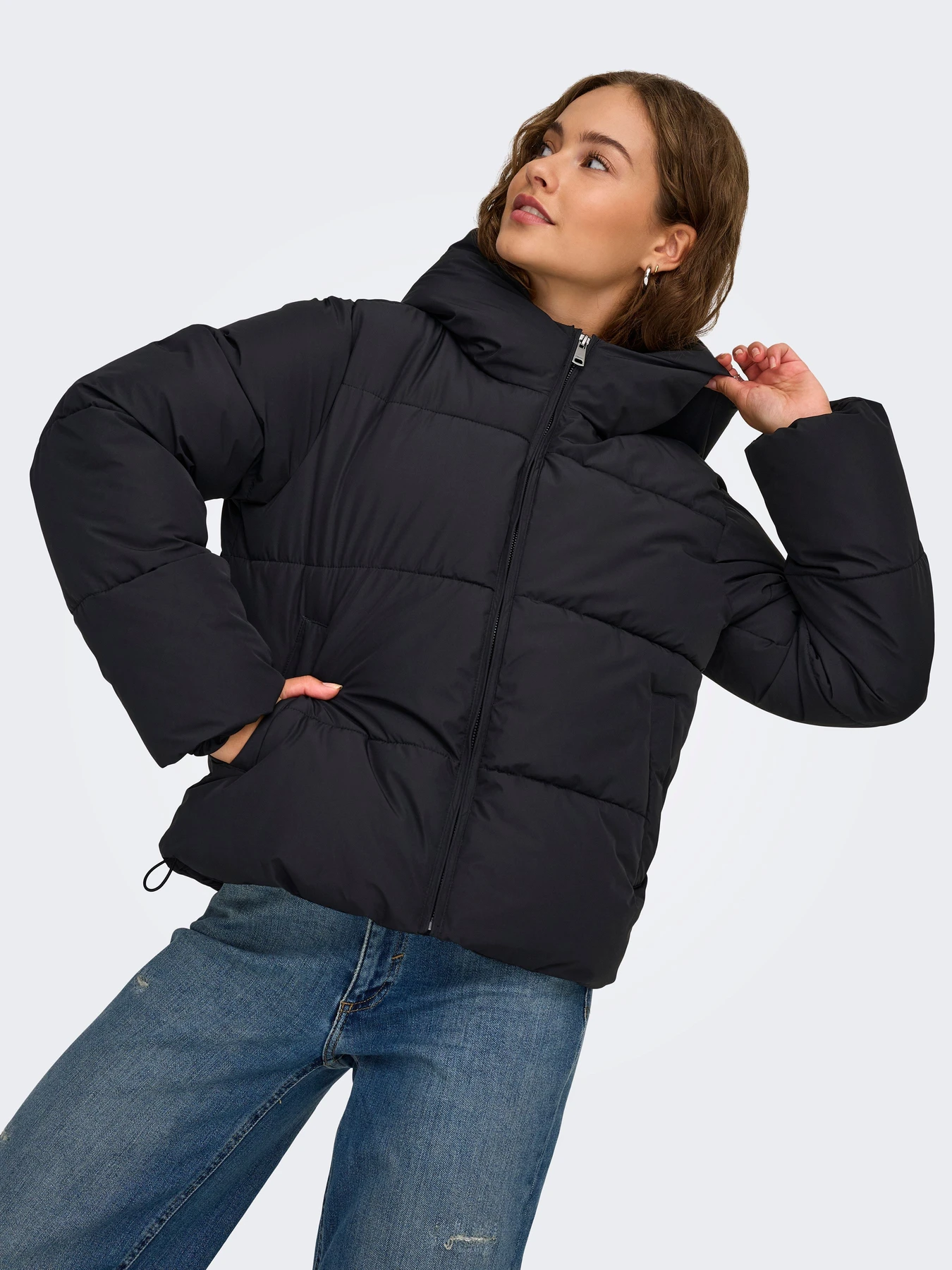 Куртки та дублянки Only JUTA SHORT PUFFER OTW модель 15365799_Black Фото