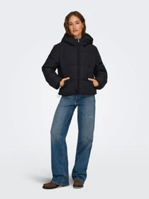 Куртки та дублянки Only JUTA SHORT PUFFER OTW модель 15365799_Black Фото