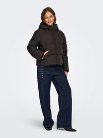 Куртки та дублянки Only JUTA SHORT PUFFER OTW модель 15365799_Chocolate Torte Фото