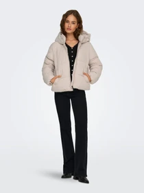 Куртки та дублянки Only JUTA SHORT PUFFER OTW модель 15365799_Pumice Stone Фото
