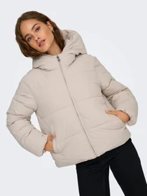 Куртки та дублянки Only JUTA SHORT PUFFER OTW модель 15365799_Pumice Stone Фото