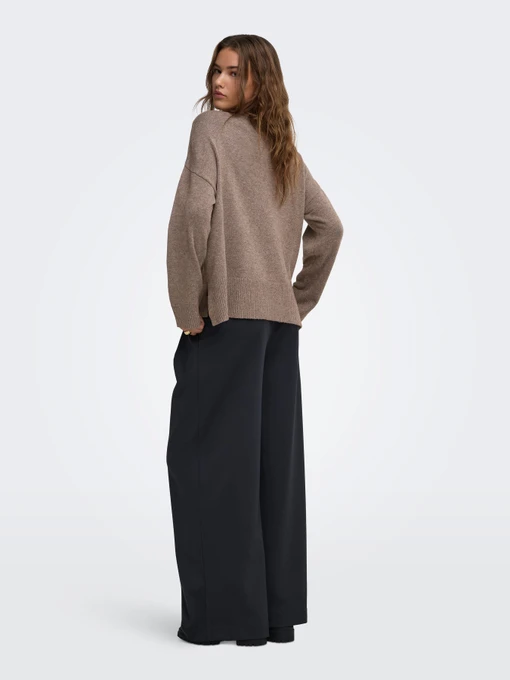Жіночий Джемпер Only MARY LS HIGH NECK SLIT KNT фото 2