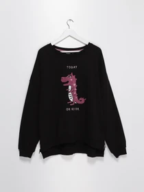 Худи и свитшоты Only модель 11939S566S01_чорний комб. Фото