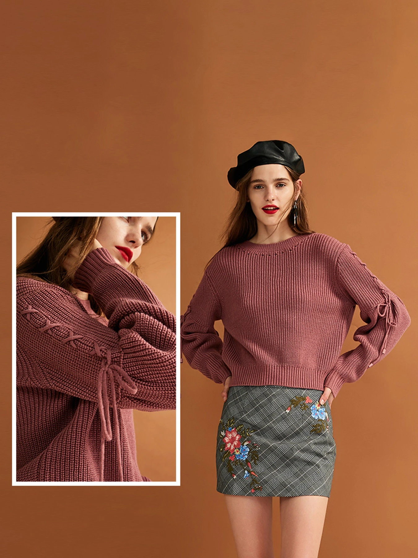 Свитры и кардиганы Only модель 118313550E16_т.рожевий Фото
