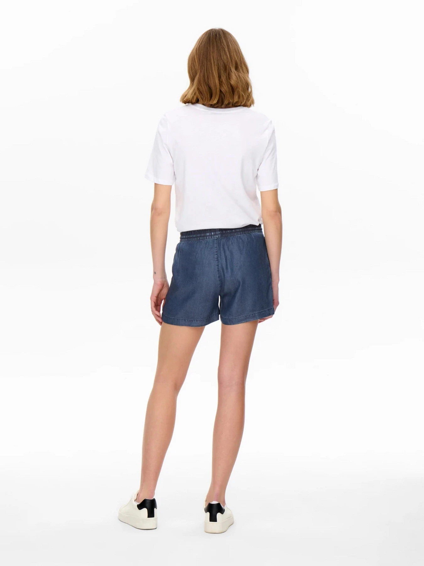 Шорты Only модель 15226321_Dark Blue Denim Фото