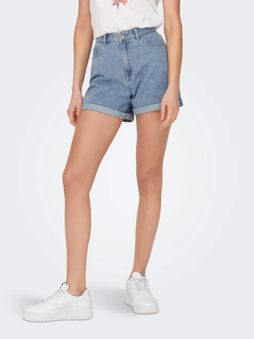 Шорты Only модель 15230571_Light Blue Denim Фото