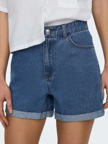 Шорти Only модель 15230571_Medium Blue Denim Фото