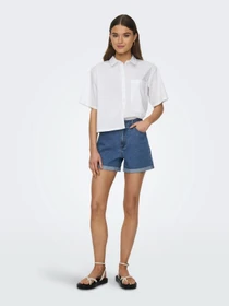 Шорти Only модель 15230571_Medium Blue Denim Фото