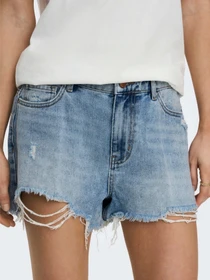 Шорты Only модель 15256232_Light Blue Denim Фото