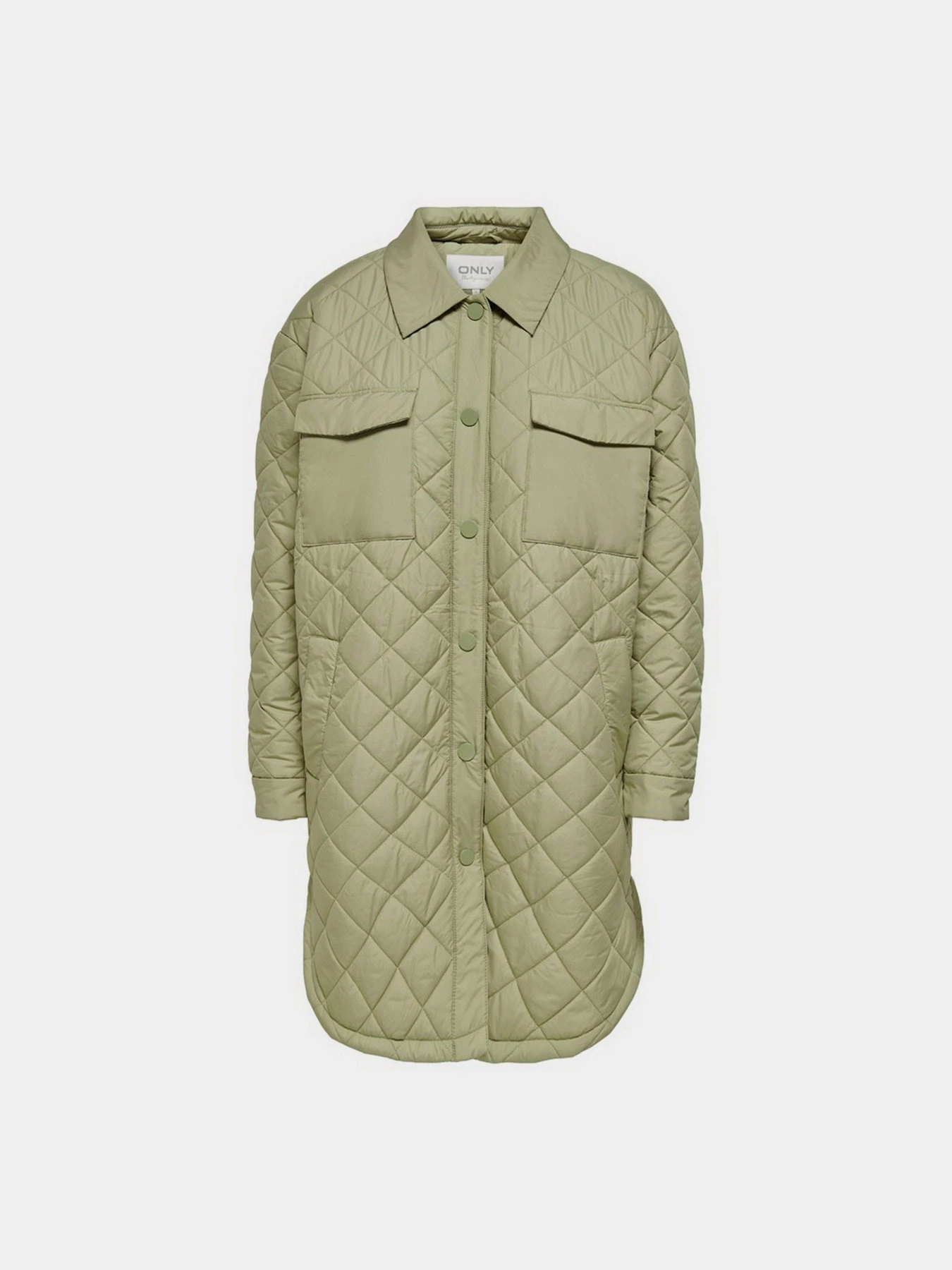 Куртки и дубленки Only модель 15245897_Slate Green Фото