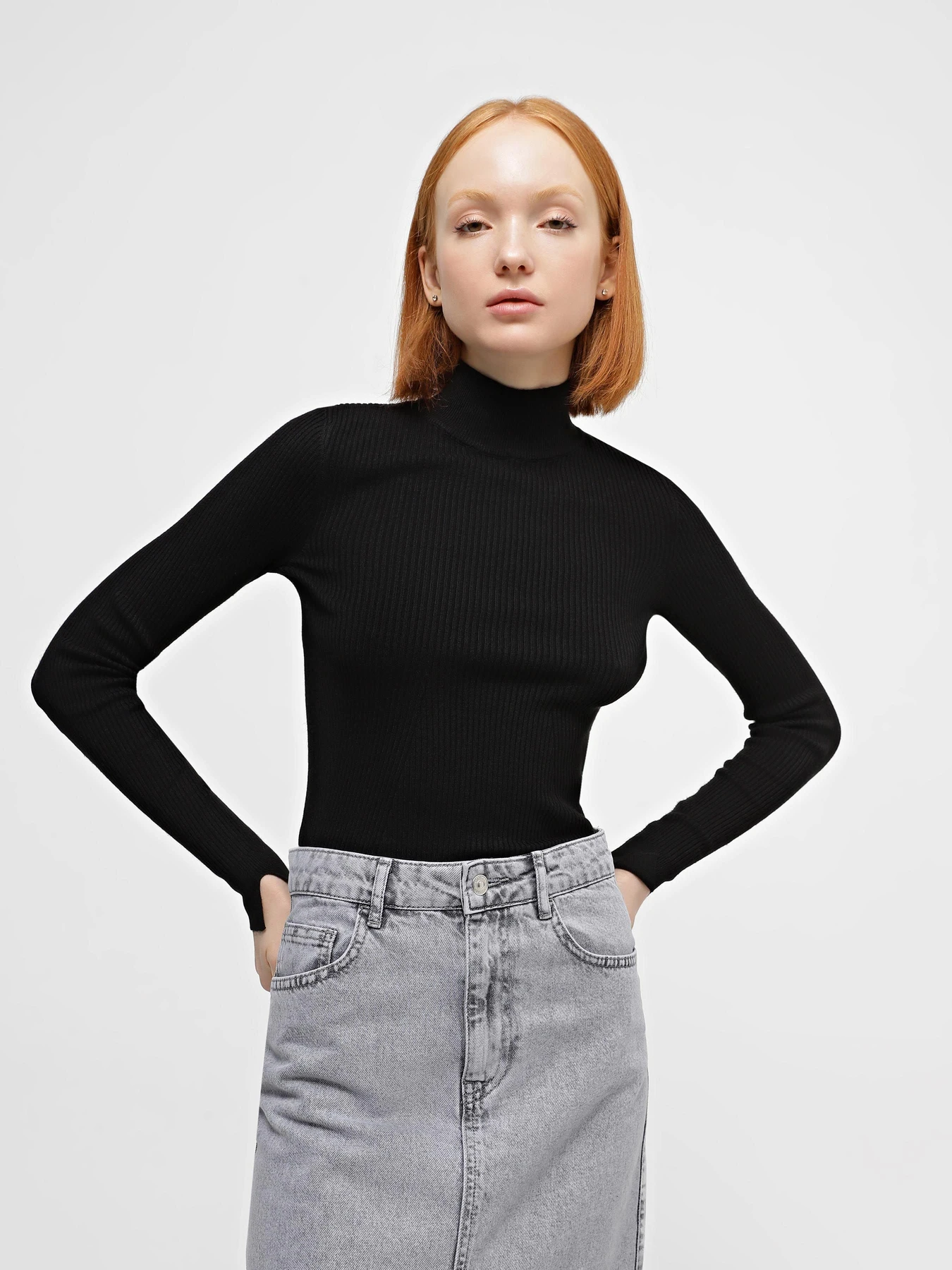 Светри та кардигани Only модель 15302351_Black Светри та кардигани Only модель 15302351_Black Фото