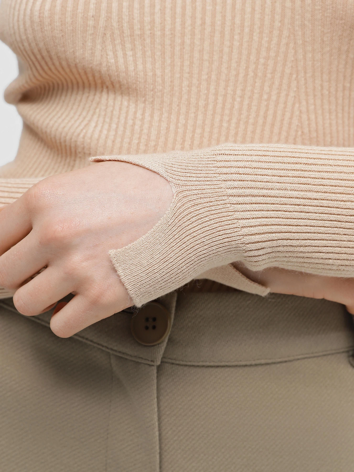Свитры и кардиганы Only модель 15302351_Oxford Tan Фото