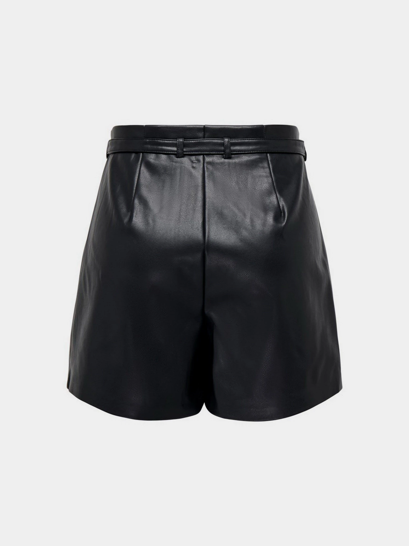 Шорты Only HEIDI FAUX LEATHER SHORTS модель 15275421_Black Фото
