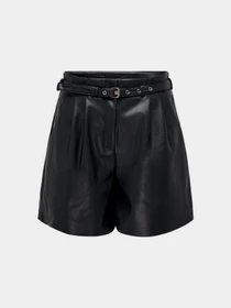 Шорты Only HEIDI FAUX LEATHER SHORTS модель 15275421_Black Фото