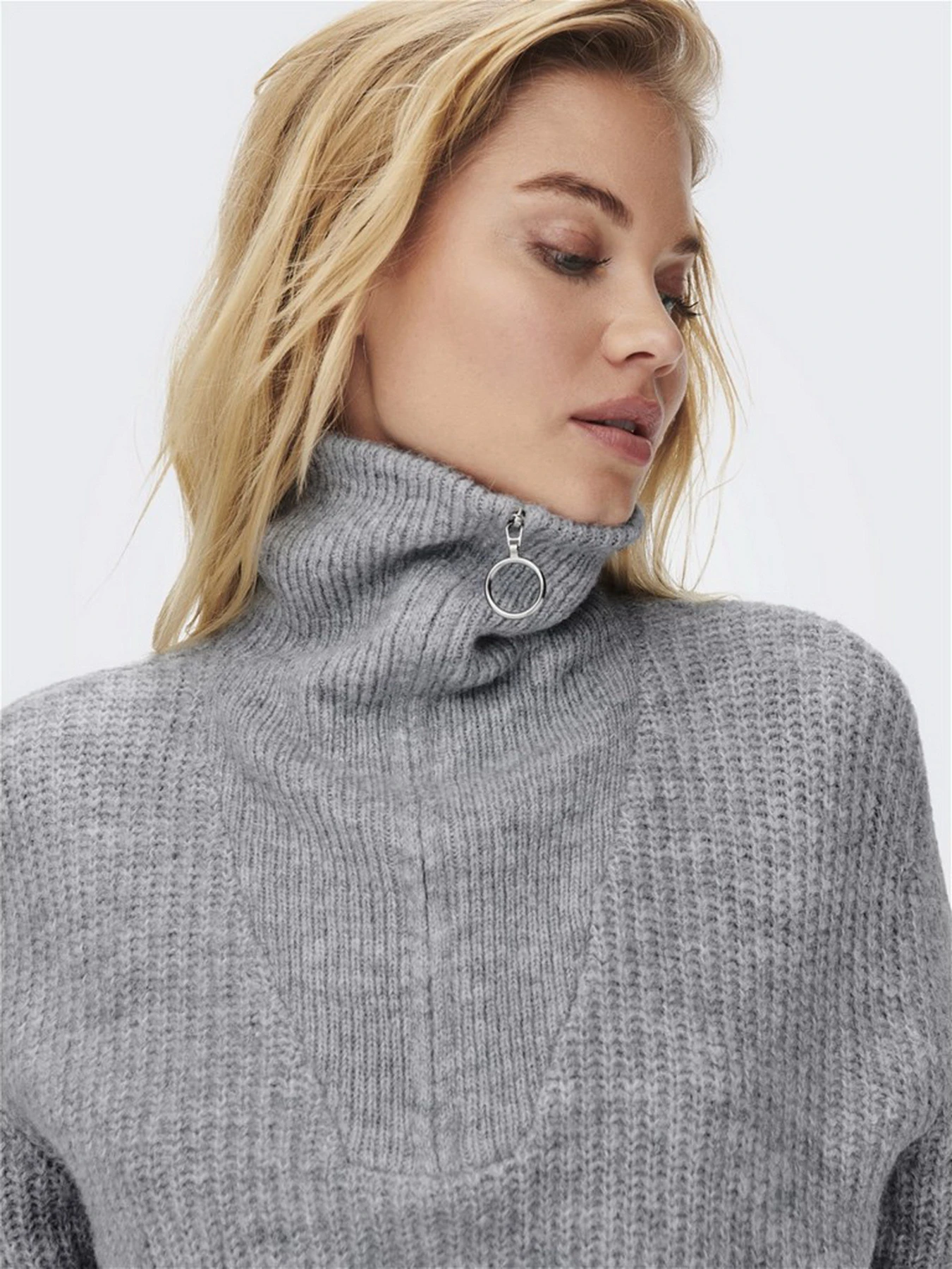 Худи и свитшоты Only модель 15247008_Light Grey Melange Худи и свитшоты Only модель 15247008_Light Grey Melange Фото