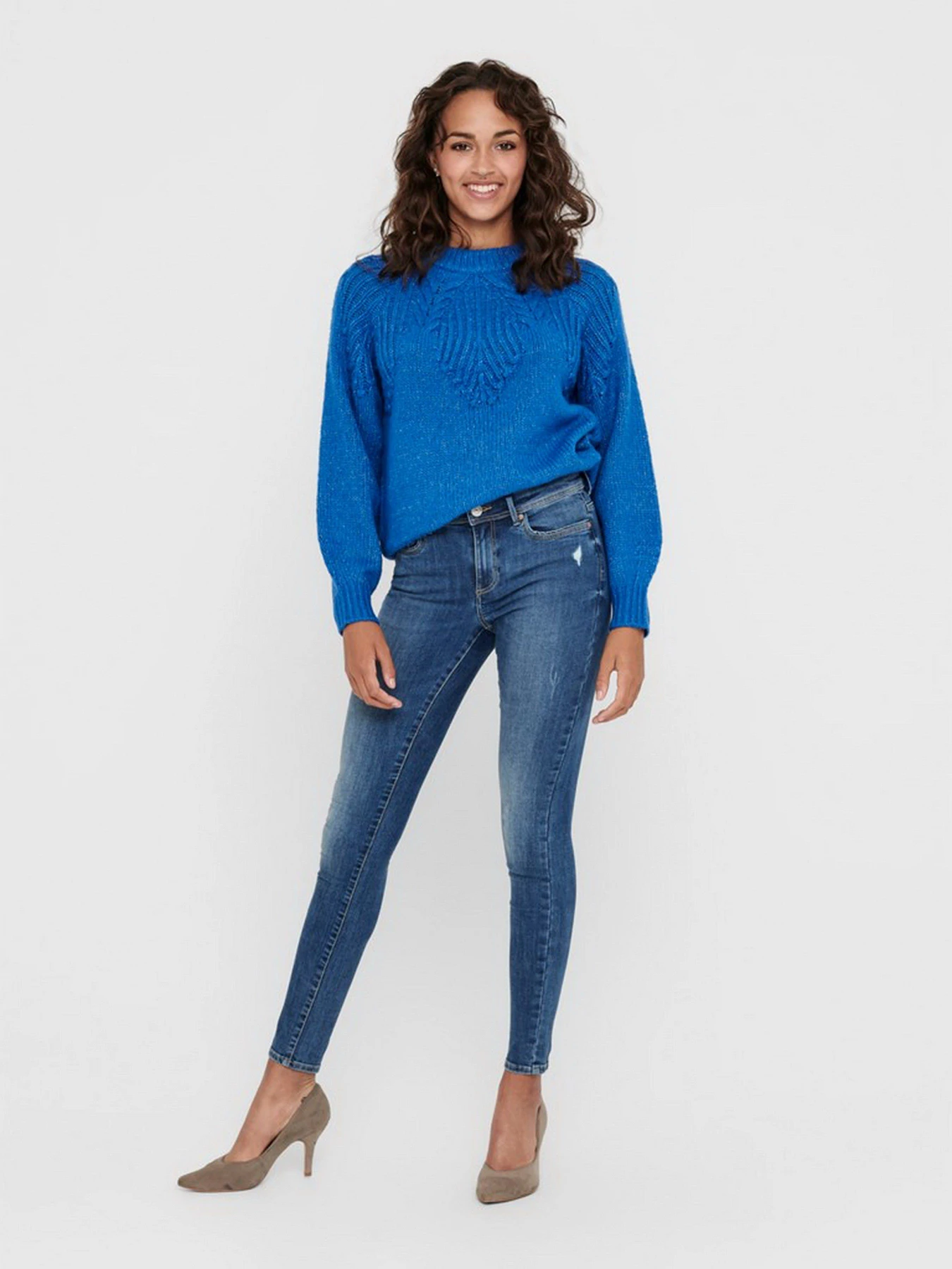 Джинсы Only модель 15219241_Medium Blue Denim Фото