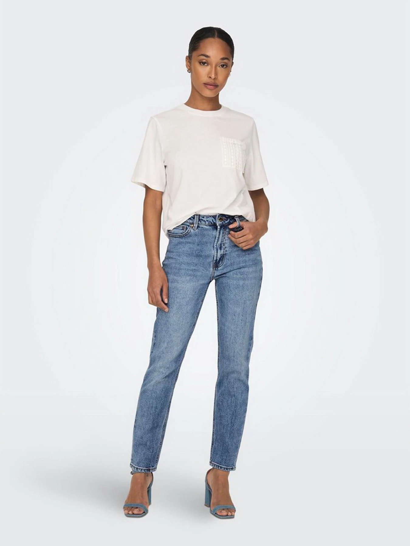 Джинсы Only модель 15195573_Medium Blue Denim Фото