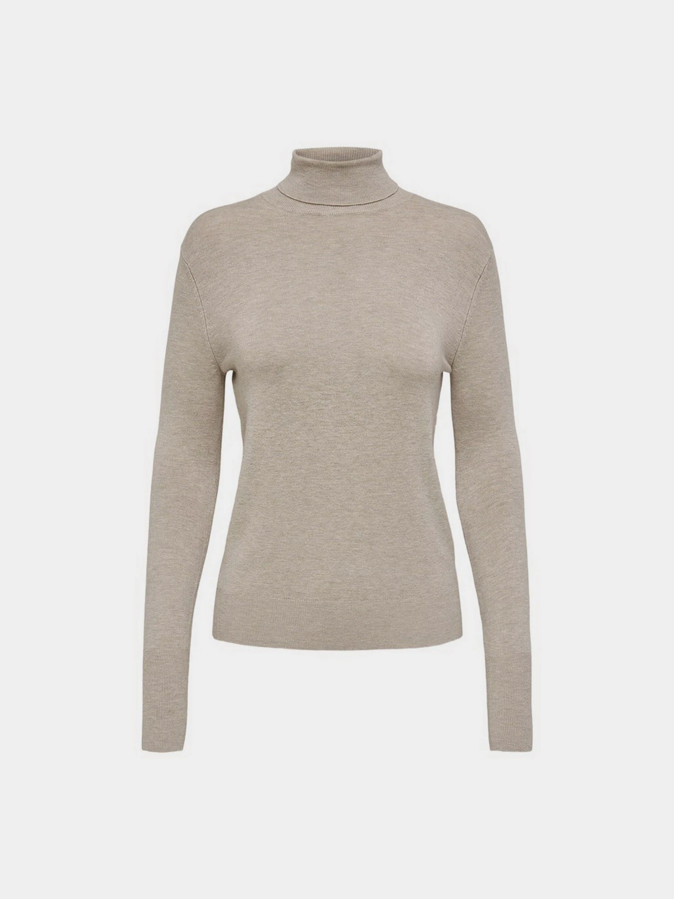 Свитры и кардиганы Only VENICE LIFE LS ROLL PULLOVER модель 15183772_Whitecap Gray Фото