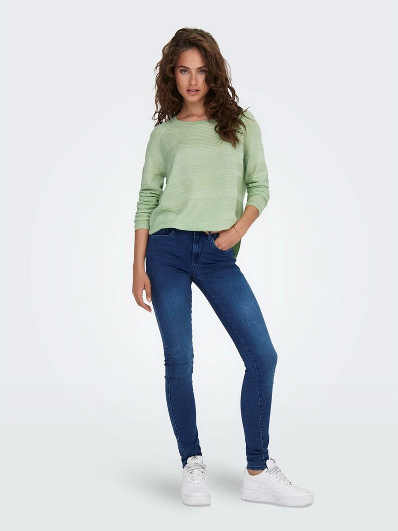 Свитры и кардиганы Only модель 15141866_Smoke Green Свитры и кардиганы Only модель 15141866_Smoke Green Фото