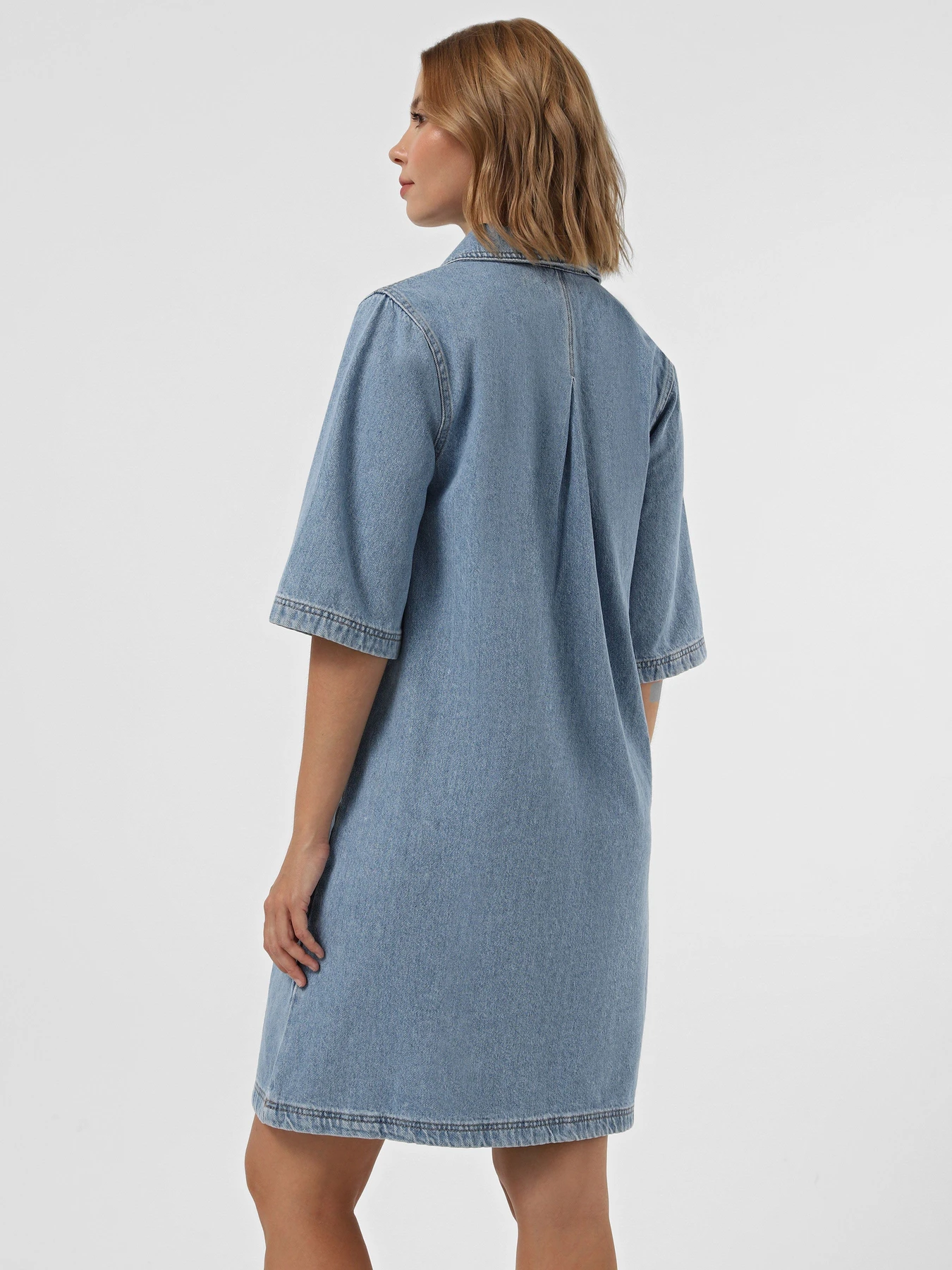 Платья Only модель 15335635_Light Blue Denim Платья Only модель 15335635_Light Blue Denim Фото