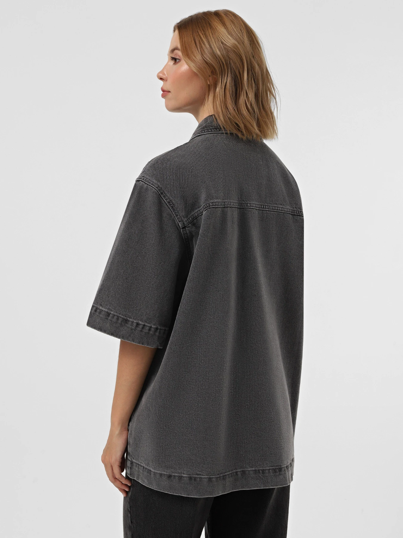 Рубашки Only модель 15295757_Medium Grey Denim Фото