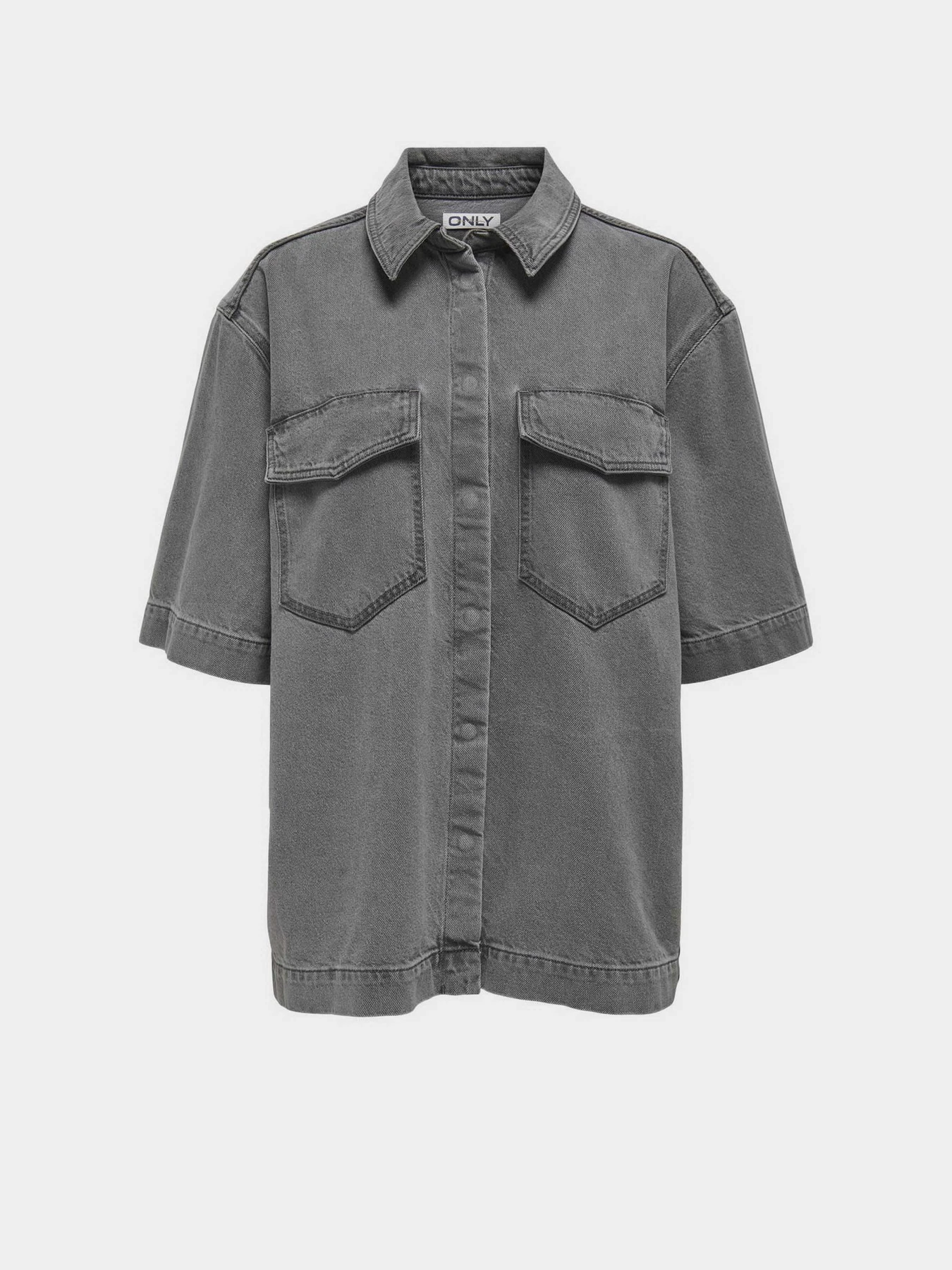 Рубашки Only модель 15295757_Medium Grey Denim Фото