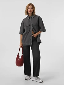 Рубашки Only модель 15295757_Medium Grey Denim Фото
