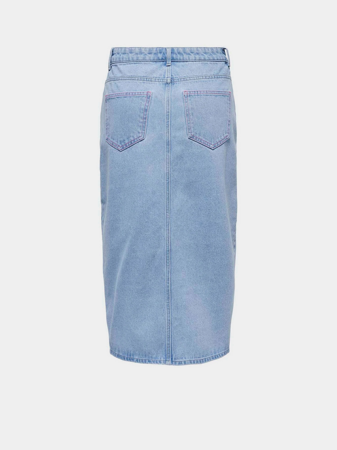 Юбки Only модель 15330818_Light Blue Denim PINK Юбки Only модель 15330818_Light Blue Denim PINK Фото